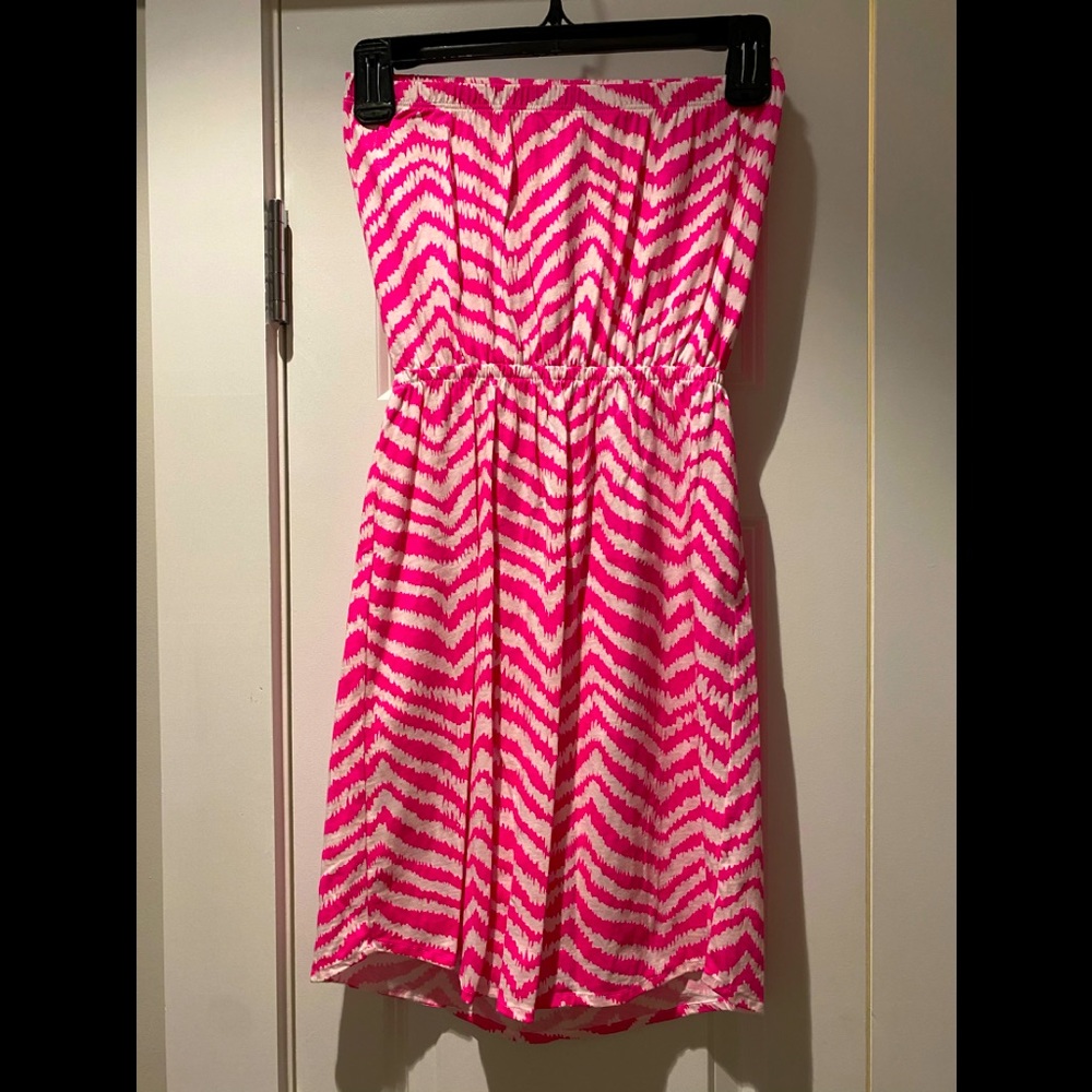 Strapless Lilly Pulitzer Dress- size xxs